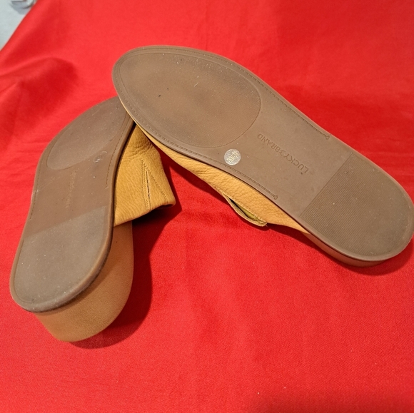 YELLOW Lucky brand flats - Picture 4 of 5